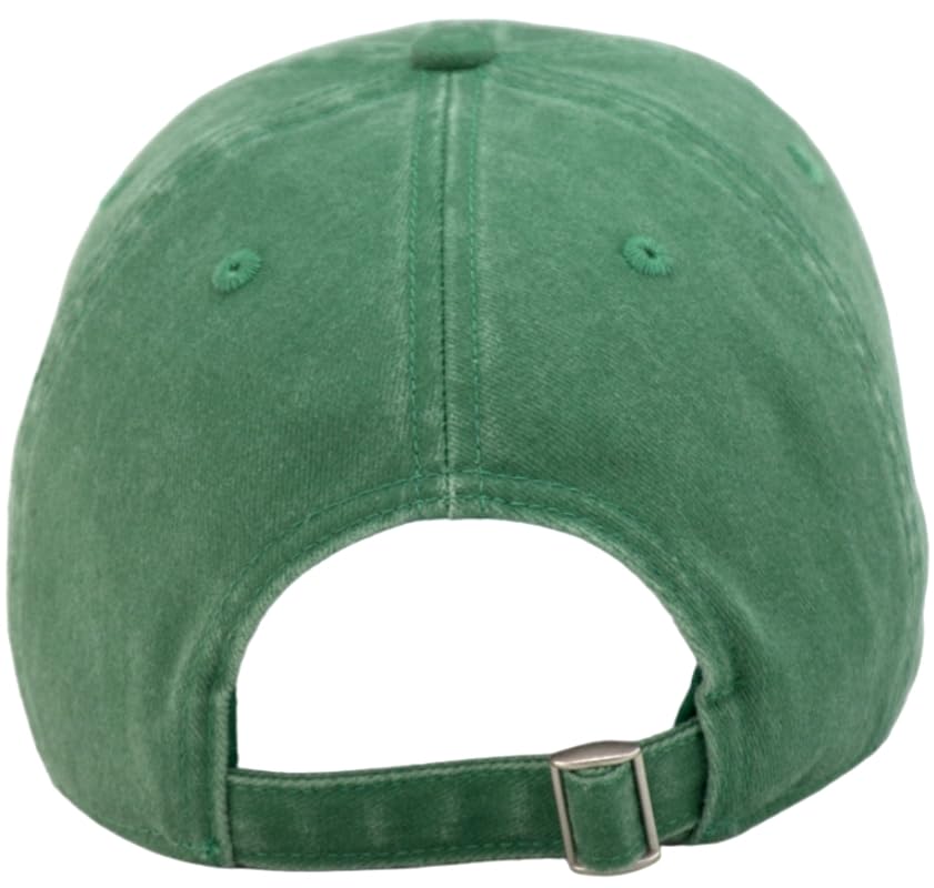 Image of Vintage Washed Cotton Baseball Caps Men Women Adjustable Unstructured Low Profile Dad Hat
