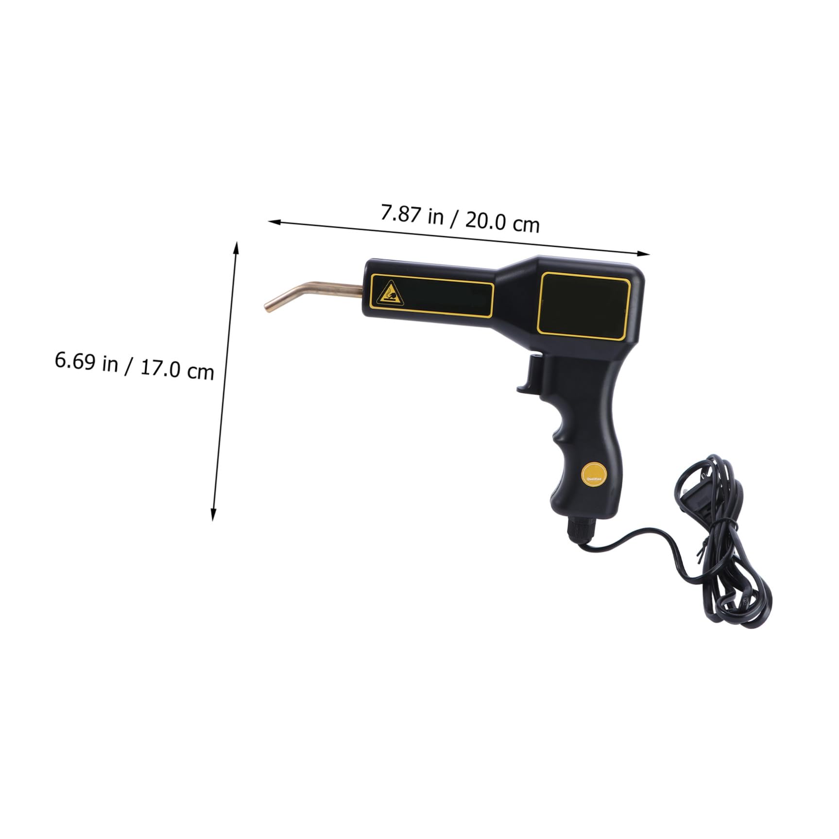 PRETYZOOM Saldatrice Plastica 60w Kit Riparazione Paraurti Auto Manico Ergonomico e Facile da Usare