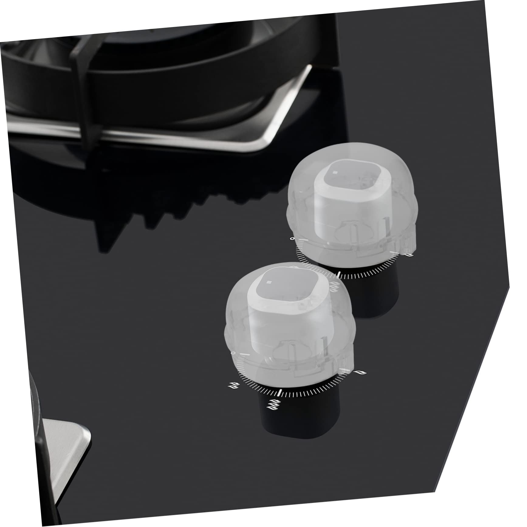 SUPVOX Kitchen Safety Guard Stove Knob Covers Toddler Door Knob Cover Proofing Kit