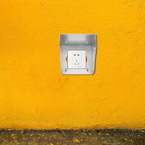 Boîtier étanche pour prise électrique extérieure type 86 compatible borne