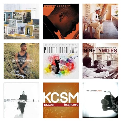 Page de couverture de Puerto Rico Jazz KCSM David Sanchez