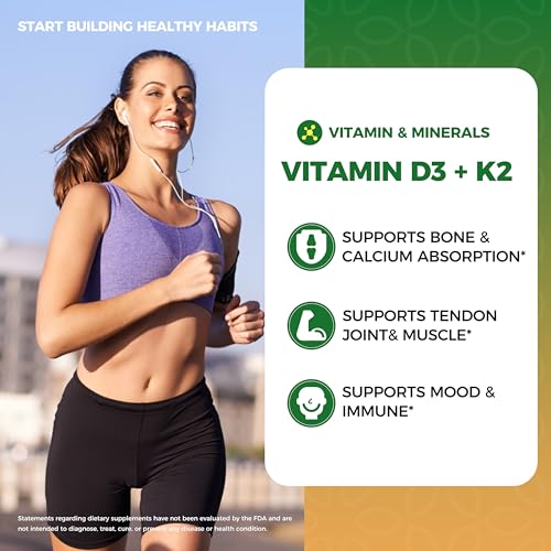 Mulittea 2 Pack Vitamin D3 K2 Liquid 10000 IU w MK7 Omega 3 and MCT Oil - image 6