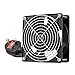AC 220V 120mm Ventilador 120mm x 120mm x 38mm 240V Ventilador de enfriamiento axial industrial 12038 Duall Ventilador de rodamiento de bolas para ventilación DIY Exhaust Big Airflow