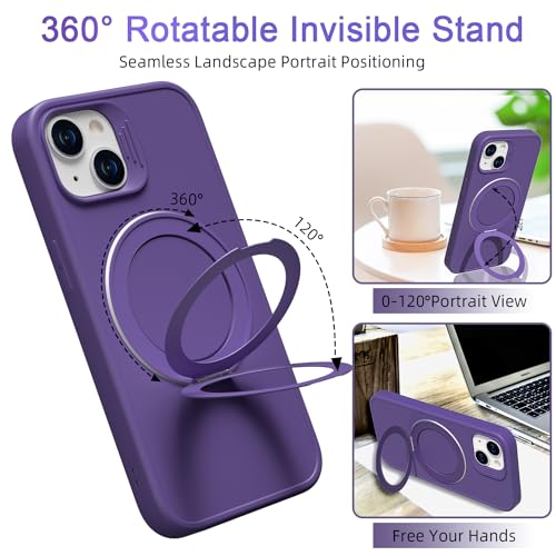 Coque silicone iPhone 14 compatible MagSafe avec finitions premium et verres - 3