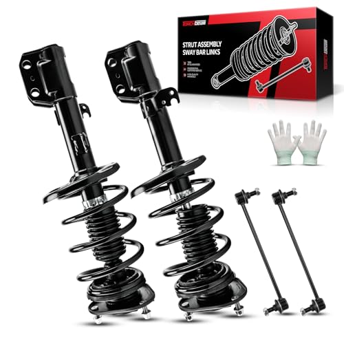 Torchbeam Front Shock Absorber with Stabilizer Sway Bar Links,Automotive Replacement Struts Amortiguadores Delanteros Fit For Toyota Corolla 2014 2015 2016 2017 2018 2019 172497L,172497R*2