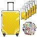 Produktbild Koffer-Abdeckungen, Gepäck Cover PVC-Material, Transparent Reisekoffer-Schutzhülle, Waschbar, Kratzschutz und Wiederverwendbar Luggage Cover, Kofferschutzhülle Schutzhülle Wasserdicht (20 Zoll)