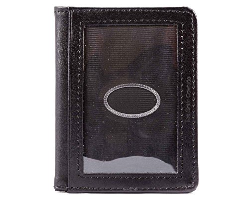 Big Skinny New Yorker Leather ID Slim Wallet, Holds Up to 24 Cards4
