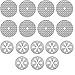 Landrain 16 Stück Klemmscheiben Hitzeschutzblech Reparatursatz, 30mm Klemmscheiben Hitzeschutzblech, 50mm Reparaturbleche, Kompatibel mit OE-Nummer 6715468, N90335004 MI 4 günstig Kaufen-Landrain 16 Stück Klemmscheiben Hitzeschutzblech Reparatursatz, 30mm Klemmscheiben Hitzeschutzblech, 50mm Reparaturbleche, Kompatibel mit OE-Nummer 6715468, N90335004