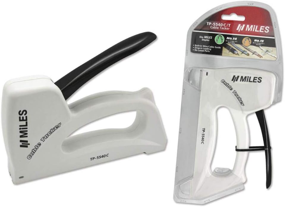 Miles CLAVATOR for Cables Plastic Body, Black, Standard