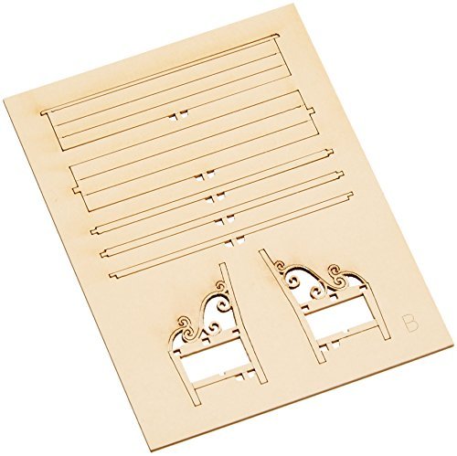 Kobo Street Avenue accessoire diorama réaliste banc public en kit Coani SA-018