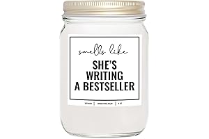 YouNique Designs 8oz Scented Writers Candle: Thoughtful Gift Idea