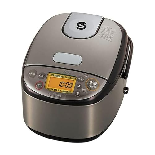 極め炊き 3合炊き 炊飯器 IH炊飯ジャー ステンレスブラウン NP-GK05-XT