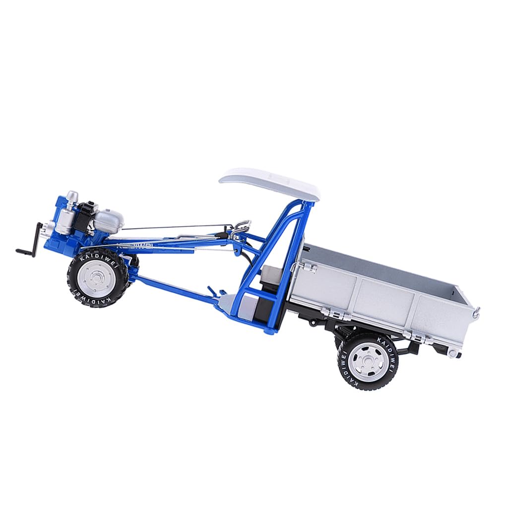 Modello di trattore agricolo retrò, modello di veicolo meraviglioso, ornamenti per la casa, regali, di auto in lega retrò in Per scala 116, di