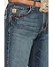 Cinch Men's Carter Relaxed Fit Jean, Medium Stone Wash, 29W x 30L