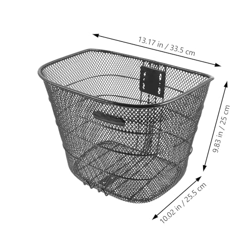 Panier pour cadre de vélo en métal robuste anti-chute d'objet - 2
