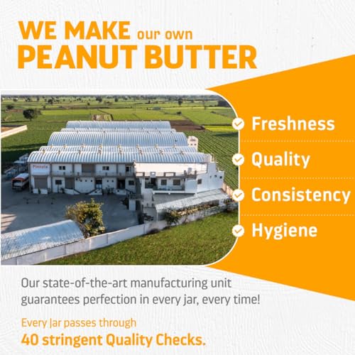 Image of Pintola Original Classic Peanut Butter Creamy 1kg - with High Protein 26g & 7.2g Fiber, Premium Roasted Nuts, Gluten Free, Zero Trans Fat, with MUFA Good Fats, Vit E & B3, Dairy Free (Pack of 3)