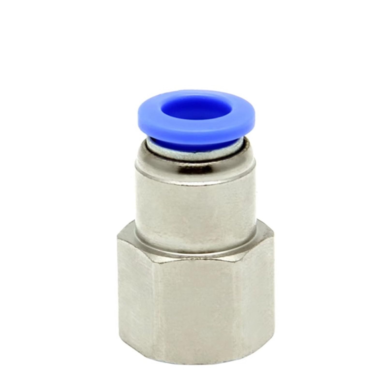 Conectores neumáticos hembra BSPT de rosca PCF1/4-01 y PCF3/8-02 en pack de 10 unidades