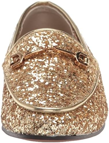 Sam Edelman Girls Loraine Kids Loafer, Amber Gold, 4 Big | Image 1