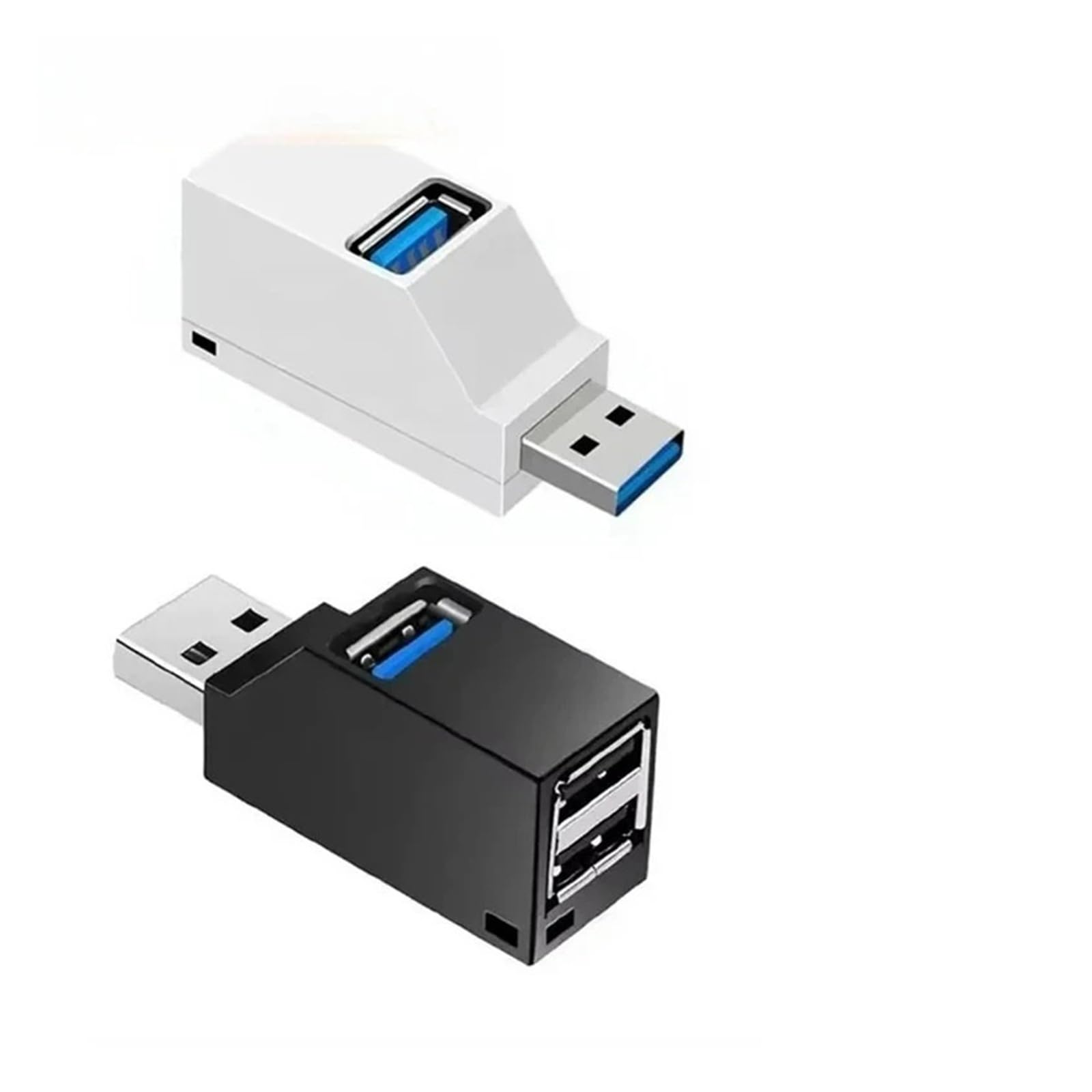 Divisor de concentrador USB 3.0 de 3 puertos de 5 Gbps para laptop, PC, Mac