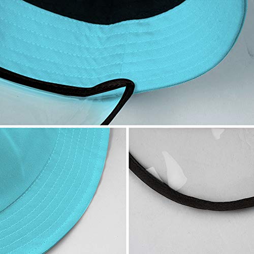 Goofly Chapéu de Crianças Com Tampa à Prova de Poeira Transparente Chapéus Anti Sol Chapéus ao ar Li