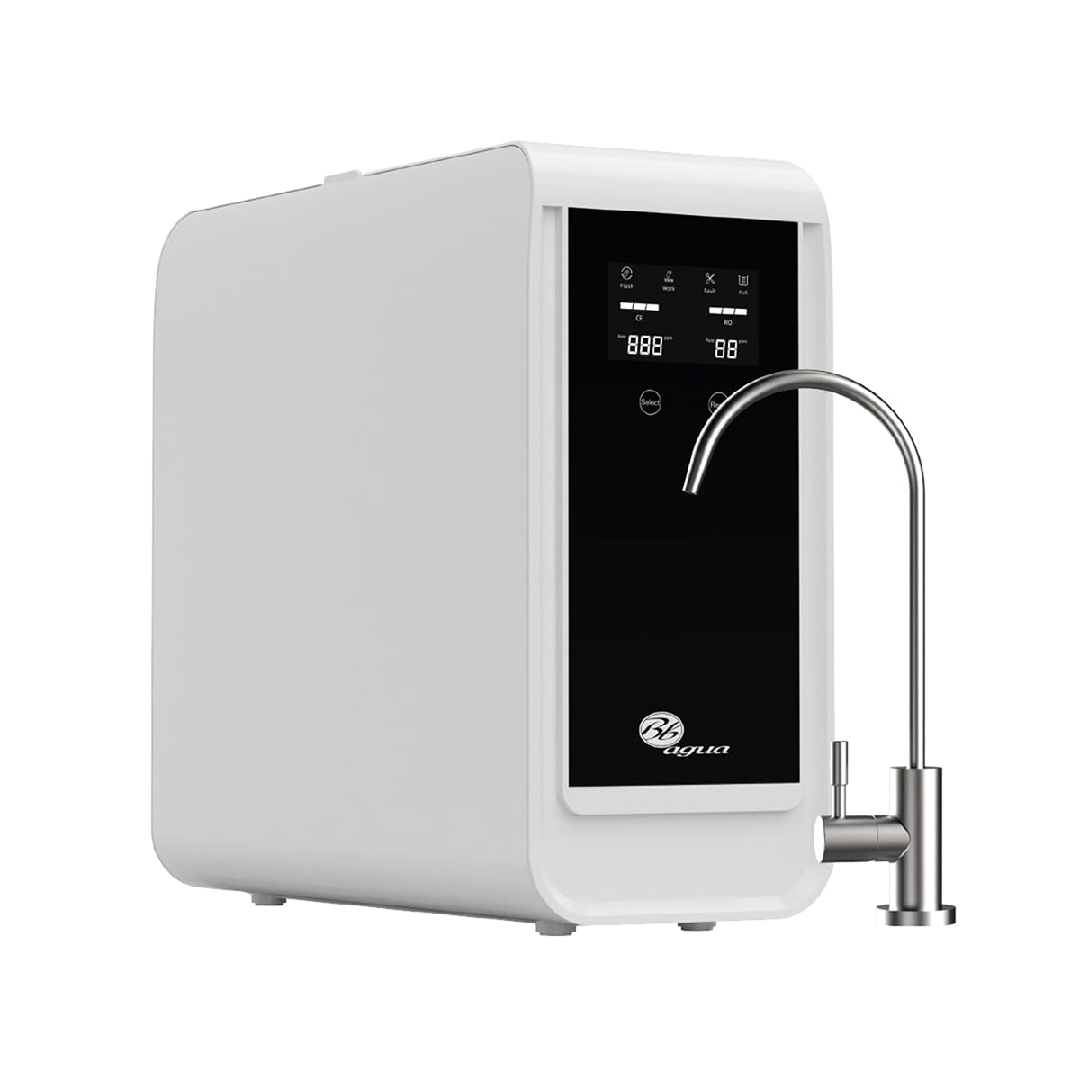 Sistema de Ósmosis Inversa Bajo Fregadero BBAGUA Home Direct Flow 600 – Sin Depósito - Flujo Directo – 1.6 L/​min – Grifo y Kit Incluidos – Agua Potable Purificada