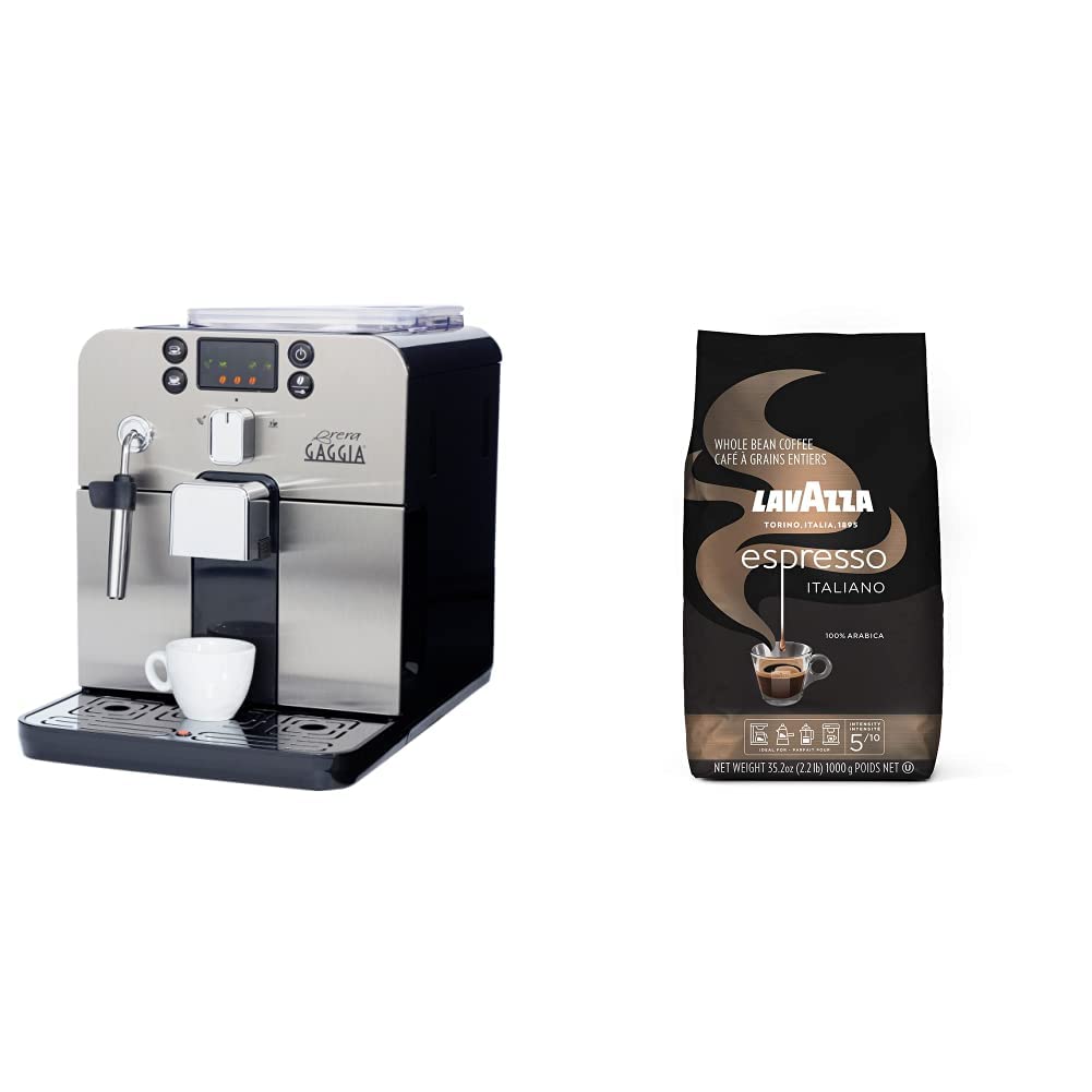 Buy Gaggia Brera SuperAutomatic Espresso Machine, Small, Black