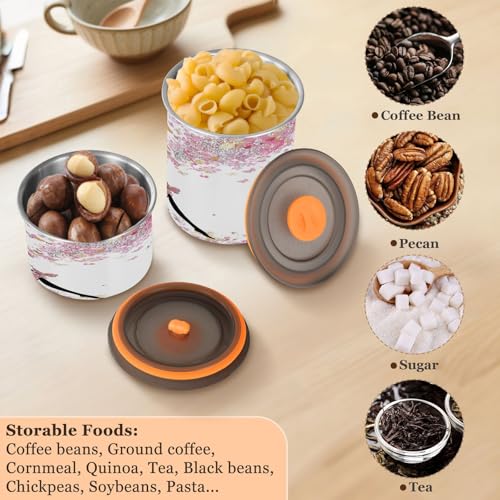 Envase hermético para café en acero inoxidable 900ml miniatura 5