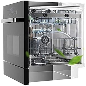 1800 W Ingebouwde Vaatwasser, Keuken Afdruiprek, Snel Wassen, Aanraakscherm, Vaatdroger, Huishoudelijke Vrijstaande Vaatwasser-220 V praktisch