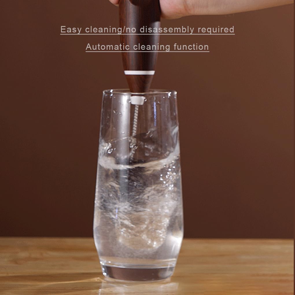 Set di 3 frustini per uova montalatte miscelatore elettrico in ABS con impugnatura maneggevole accessori per la casa ricarica USB gadget da cucina staccabile bianco
