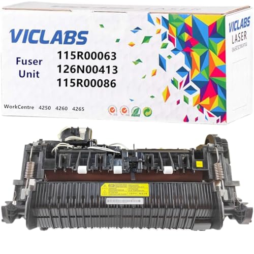 VICLABS 115R00063 fuser Unit 110V Replacement for Xerox 115R00063 126N00413 002N02805 115R00086 fuser Unit for use in Xerox WorkCentre 4250 4260 4265 Printers,110V (1- Pack)