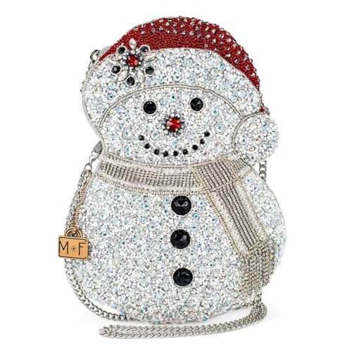 Mary Frances Ice Breaker Crossbody Handbag, White