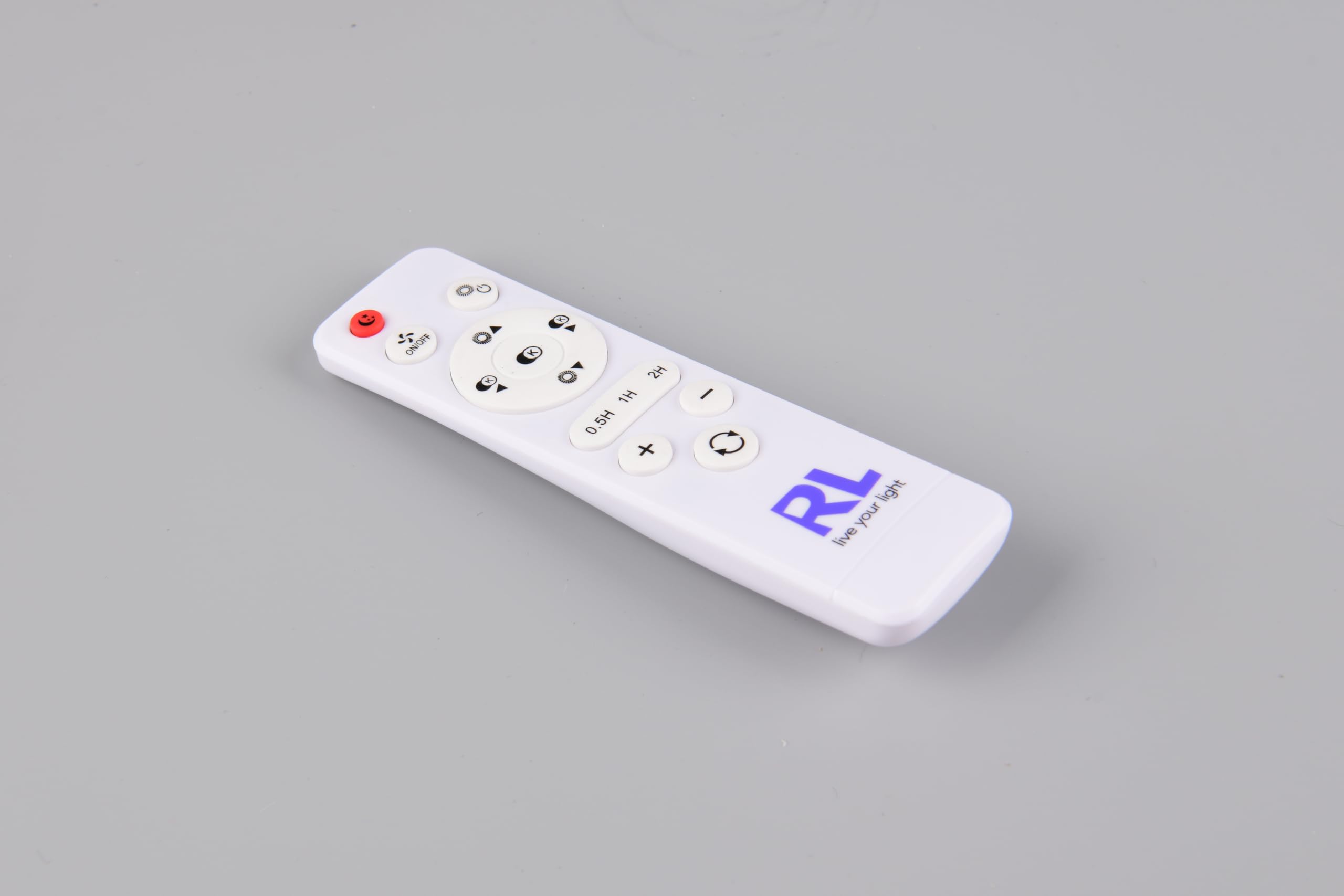 Reality Leuchten LED Deckenventilator mit Beleuchtung Stockholm R64262131, Kunststoff Weiß matt, 6 Geschwindigkeiten, Sommer- Winterbetrieb, Fernbedienung, Dimmer, Timer, Nachtlicht, Lichtfarbe