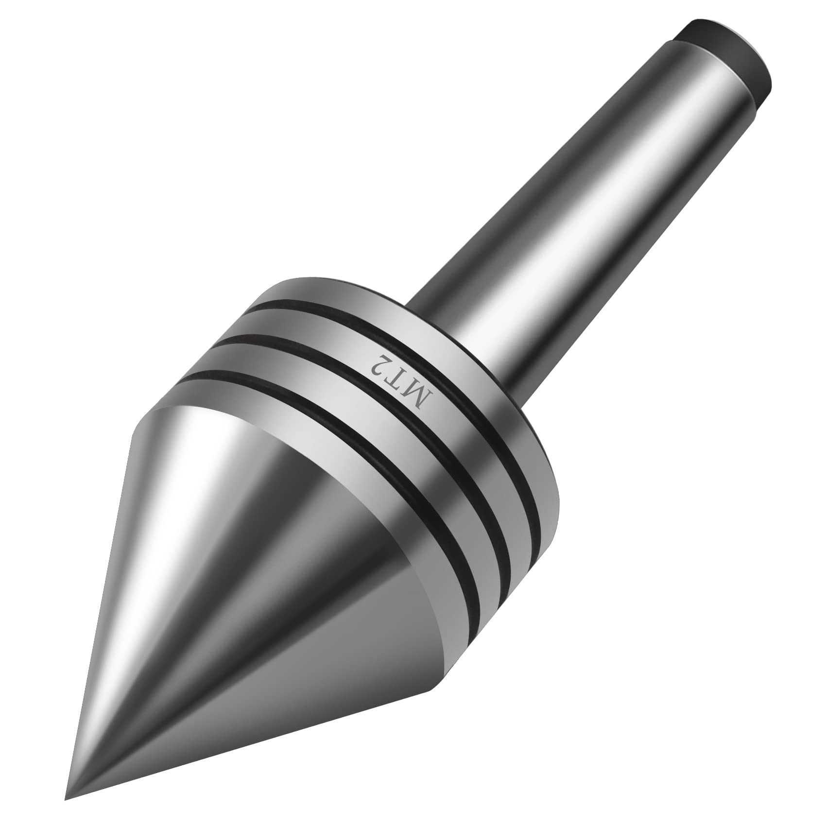 Earl DiamondSuper Heavy Duty Live Tailstock Center, 2 Morse Taper, Woodworking Tapered Turn Center, MT2 Live Center with 60 Degree Point (MT2 Live Centers)