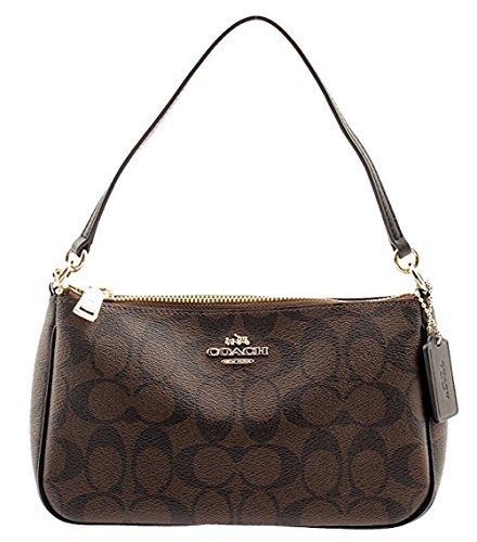 coach top handle pouch crossbody