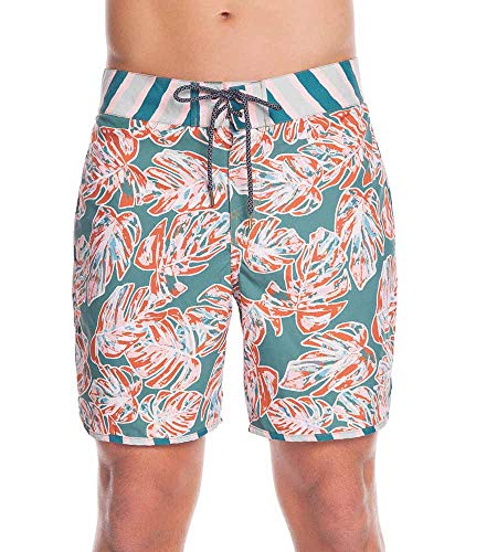Maaji Men's Standard Fixed Waist Long Length Boardshort Swimsuit Trunks 9