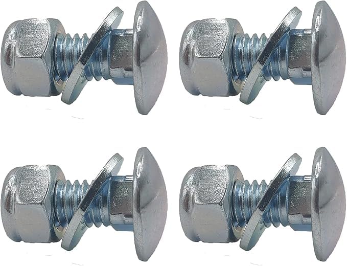 Assembled bolt and nut