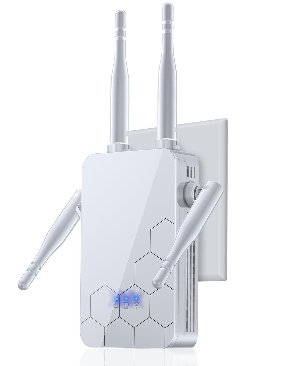 Photo 1 of 2026 WiFi Extender Internet Booster, Repeater Wireless Routers Amplifier, Mesh Wi-Fi 80% Faster, 1 Tap Setup, Broader Than Ever, Support More Network Devices at Home
