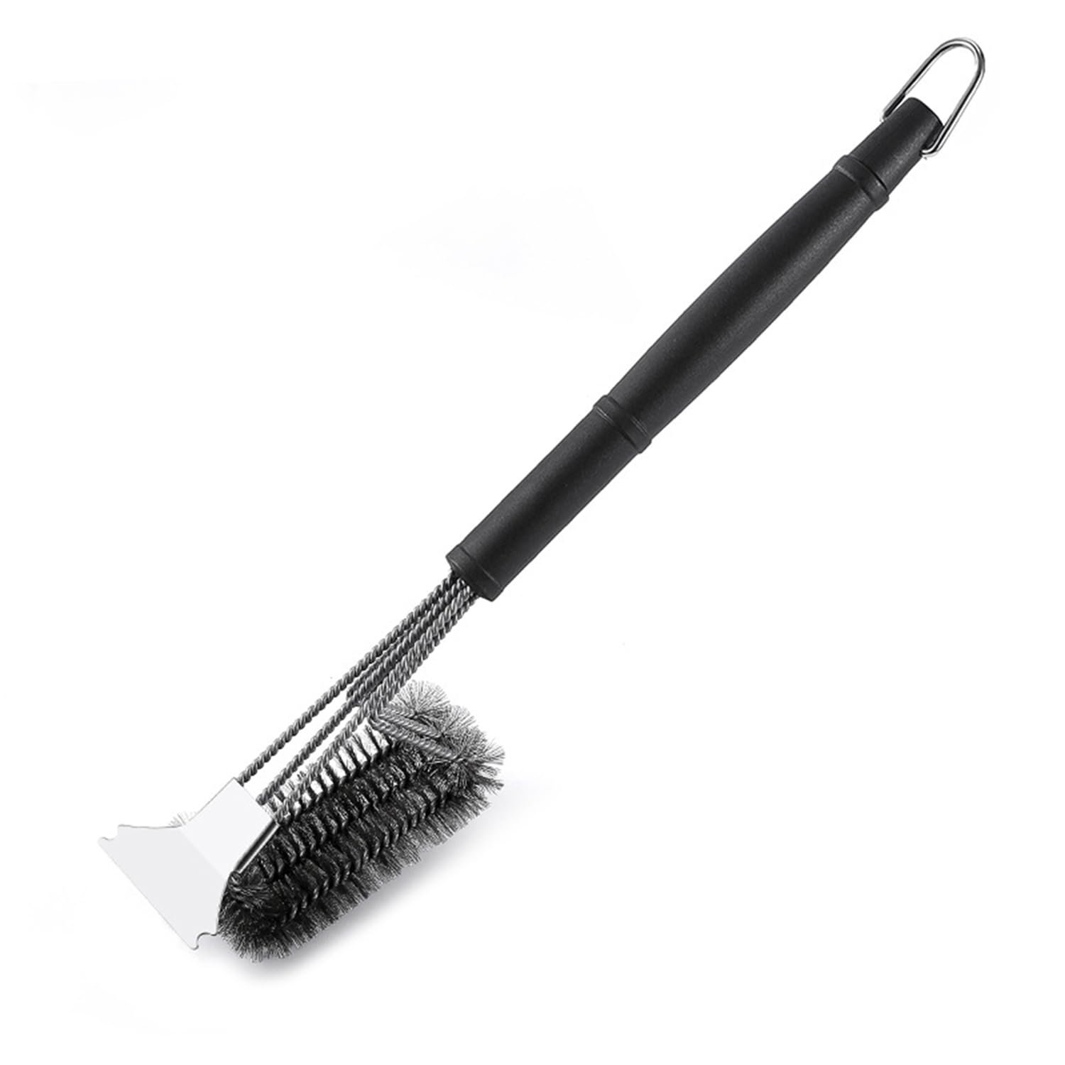 Brosse barbecue mtallique 3 en 1 brosse de nettoyage supplmentaire pour