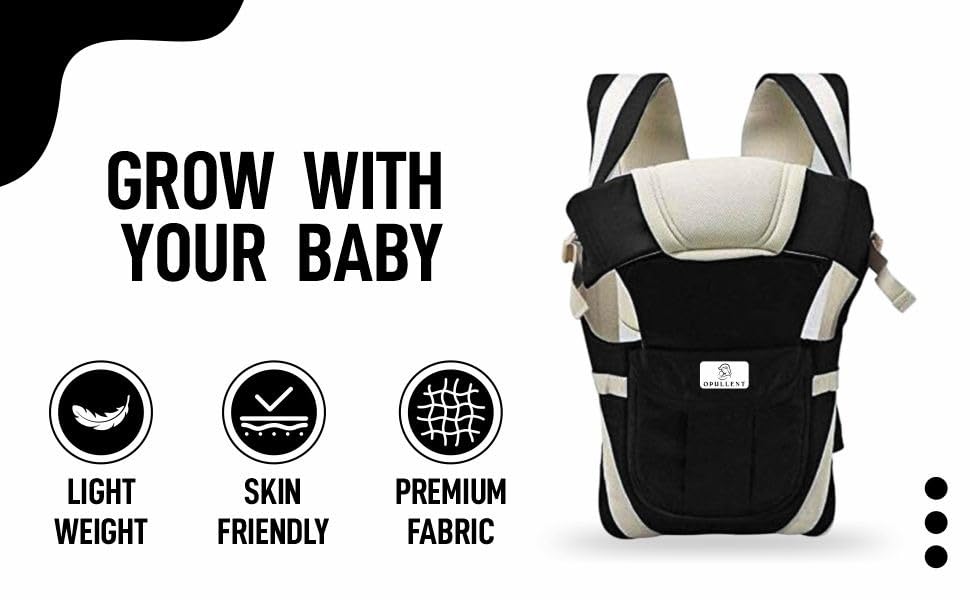Image of Baby Carrier, Black, Pack of-2
