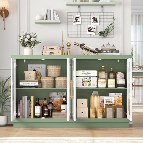 Luxury Glass Dining Cabinet Modern