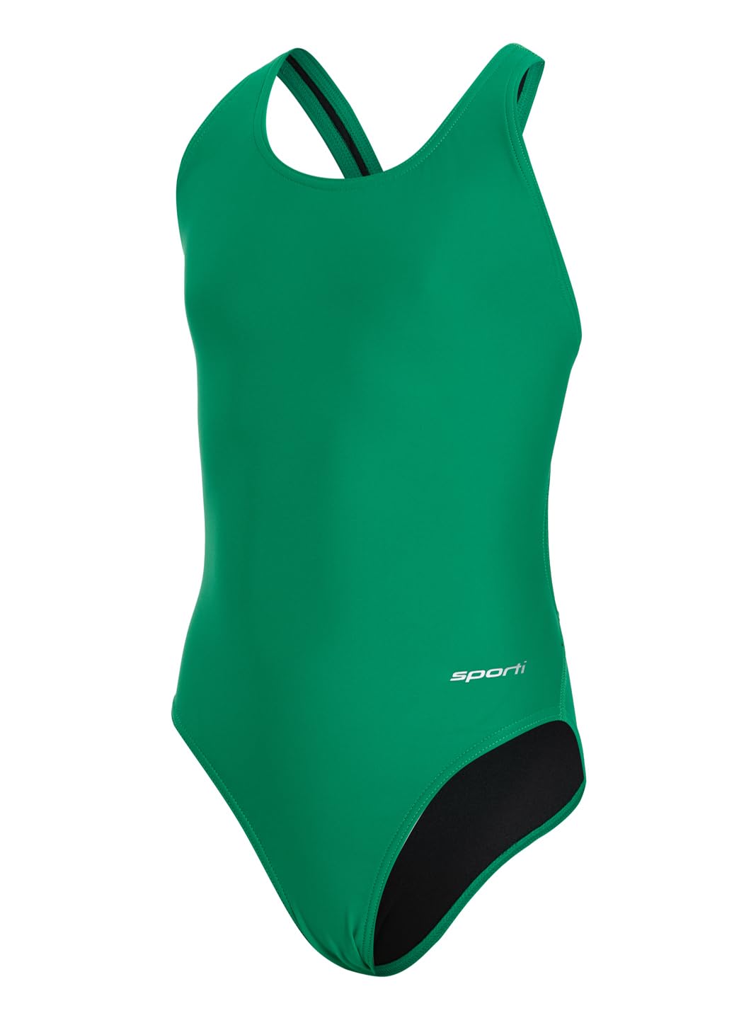 Sporti Girls' &amp; Women's Athletic Wide Strap Abstract Print One-Piece Suit