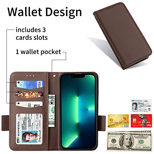 BAILI Case for 1+OnePlus Nord 4, Kickstand, Card Holder, Wallet Case Compatible with 1+OnePlus Nord 4-01 - Image 2
