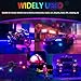 RGB Aircraft Strobe Lights with Remote Control, 8Color LED Wireless Strobe Light Multi Mode Waterproof Warning Lights for Aircraft Motorcycle Truck Car Boat Bike (6pcs)