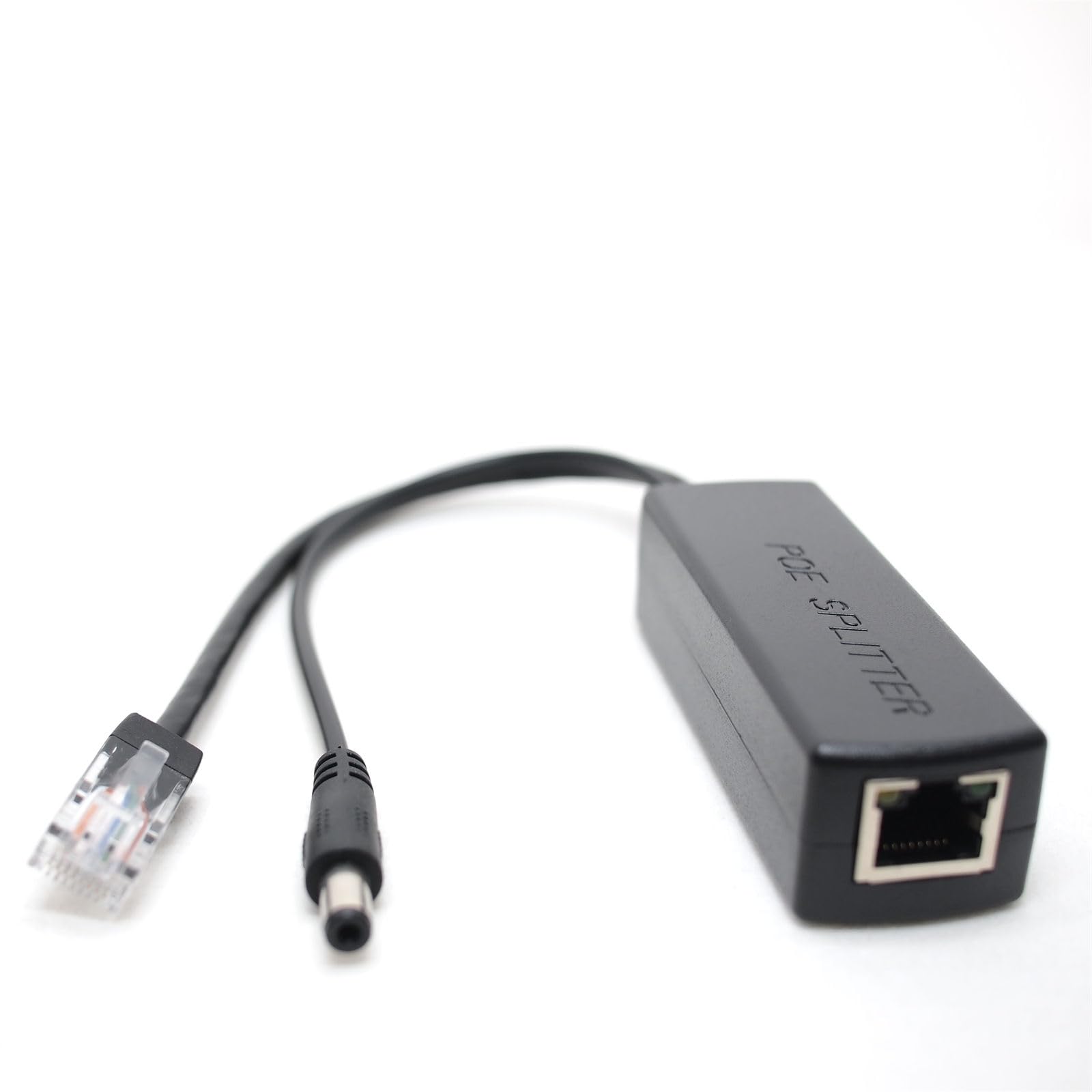 Gigabit Active PoE Splitter Power Over Ethernet 48 V do 12 V 1000 Mb/s