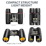 Compact Binoculars for Adults and Kids, HD Mini Portable Outdoor Binoculars Children, Pocket Lightweight Folding for Bird Watching, Hunting, Concert, Theater, Opera, Traveling, Tourism, Shows - Image 2