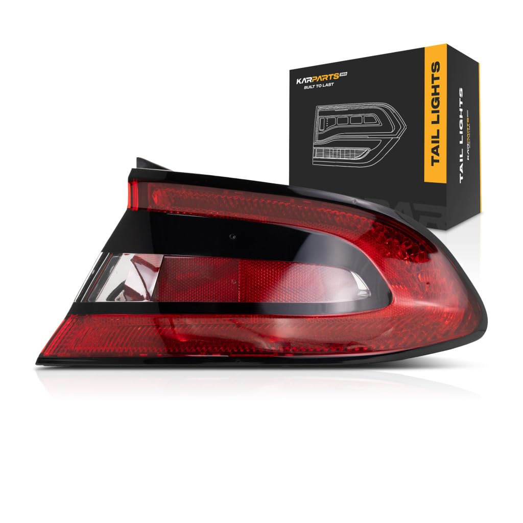 CarLights360 For Dodge Dart Tail Light 2013 2014 2015 2016 Passenger Side | DOT Certified | CH2801201 | 68081394AH