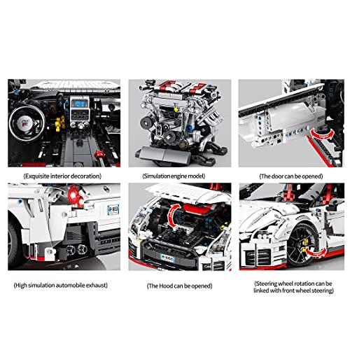 Technik 4098 - Kit di modelli di auto da corsa