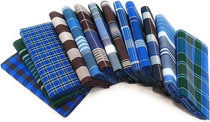 Handloom 100% Pure Cotton Checked Lungi/Dhoti/Sarong/Wrap/Beach Wear for Mens2