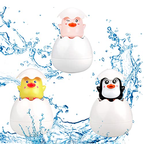 Giocattoli da Bagno per Bambini, 3 Pezzi Giochi