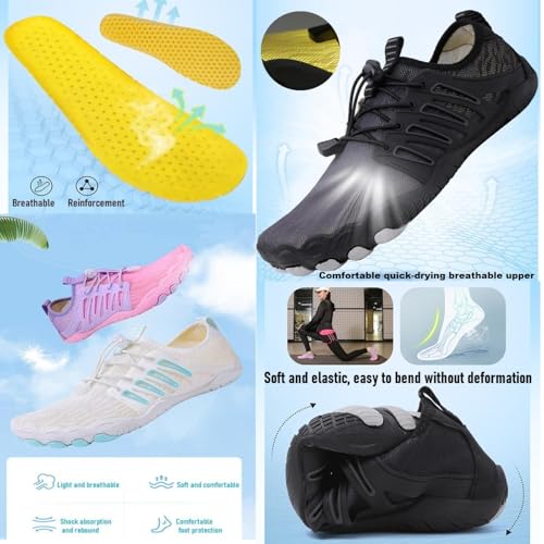 Hike Barefoot Shoes Women, New Hike Shoes Women Men, Breathable & Non-Slip Trail Athletic Footwear, Comfortable Breathable Non-Slip Wide-Toe Box Water Shoes4